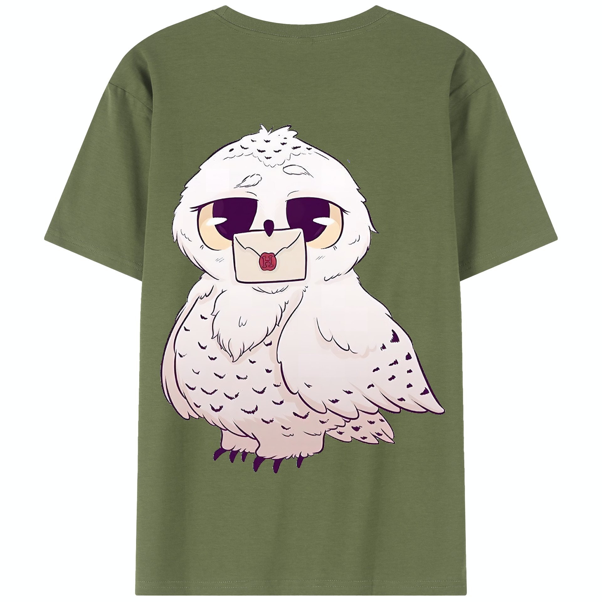 （画像用） Harry Potter ハリー・ポッターシリーズ 綿100％半袖Tシャツ（背面プリント）